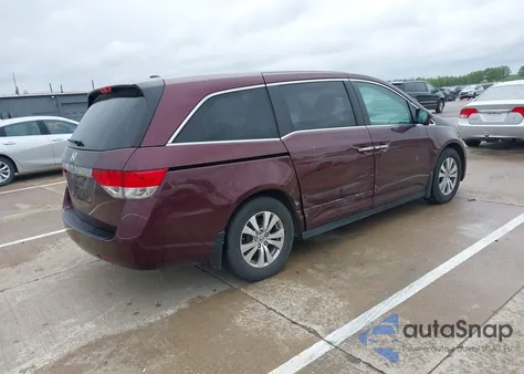 2014 Honda Odyssey Ex-L z USA, uszkodzony, nr VIN 5FNRL5H68EB127625